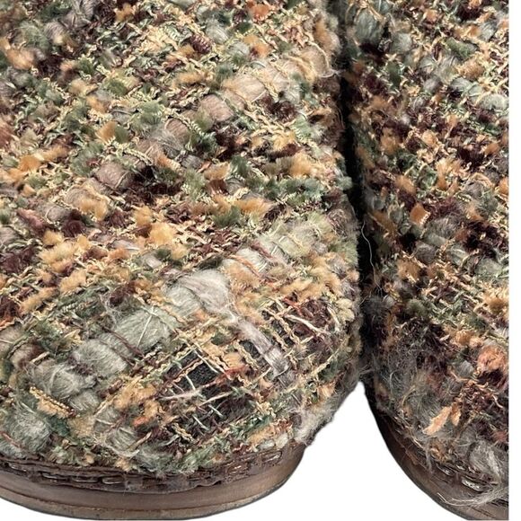 Sanita Danish Woven Green Tweed Nursing Work Clogs Women's Size 41 - Picture 9 of 10